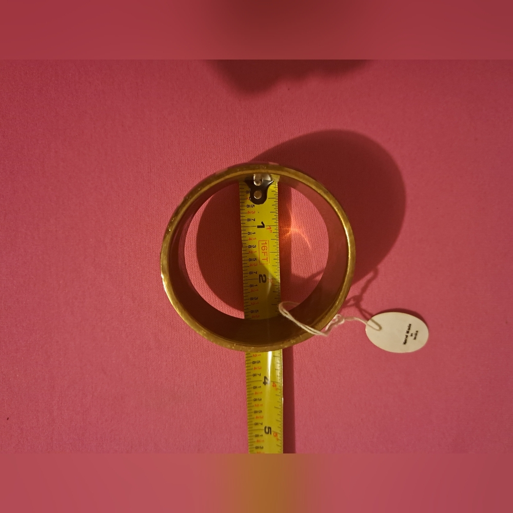 Two Brown Bangle Bracelets - image 5